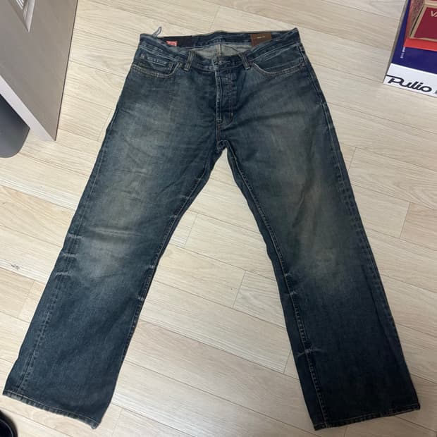 갭 GAP 0O's 부츠컷 워시드 데님 팬츠 PN7159