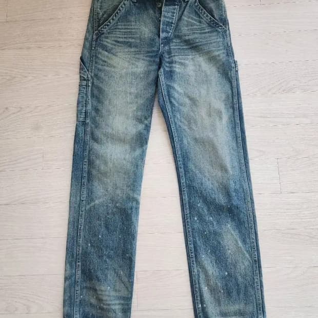 더블알엘 카펜터 데님 팬츠 새제품 