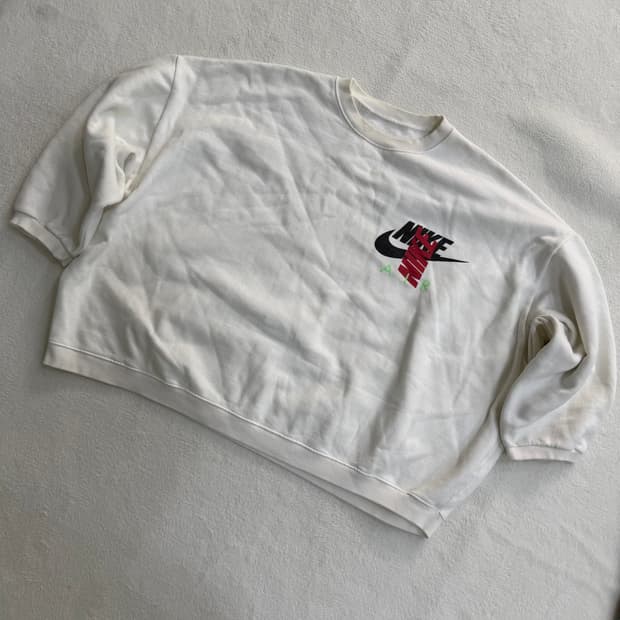 실측확인 나이키로고 크루넥 맨투맨 0324T