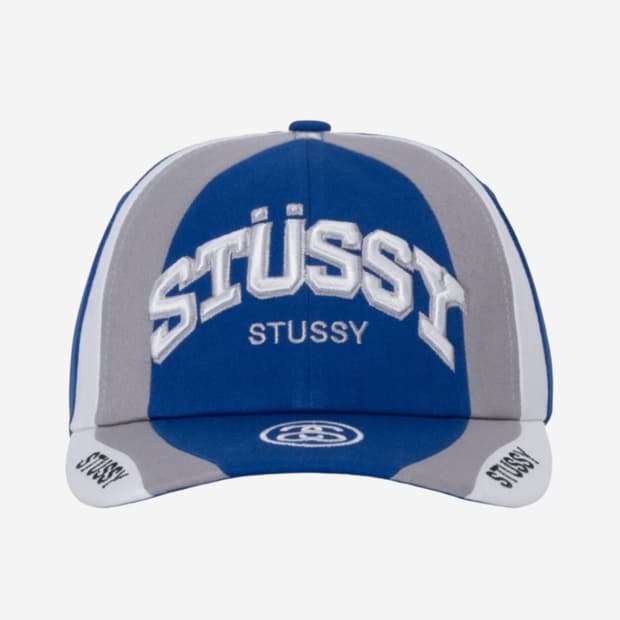 Stussy 수베니어 로우 프로 스트랩백 캡 블루 