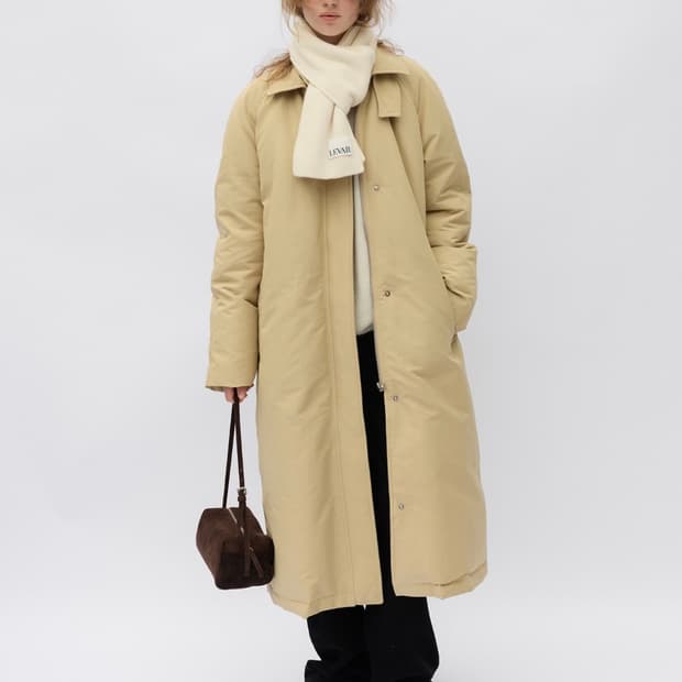 LEVAR 르바 롱 패딩 코트