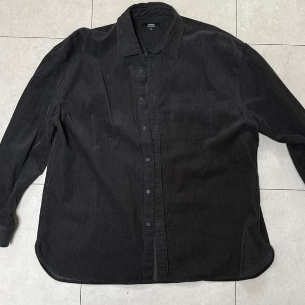 무신사 스탠다드 오버사이즈 코듀로이 셔츠