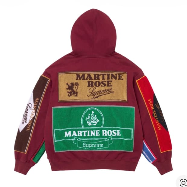 (구합니다)슈프림 마틴로즈 타월 후드집업 M