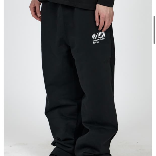 MPa CONTRAST SWEATPANTS (BLACK)