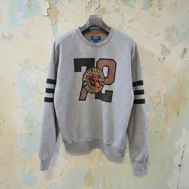 아디다스 MAD PLAID CREW 맨투맨 100