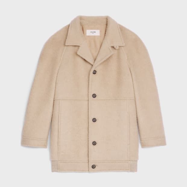 [소녀시대 수영님 착용] 셀린느 22AW 여성 에그 실루엣 코트