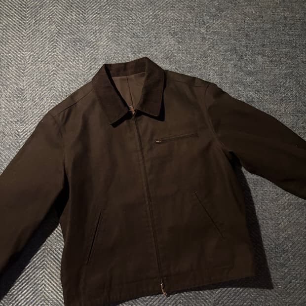 무텐다드 캔버스 워크 자켓 [블랙]