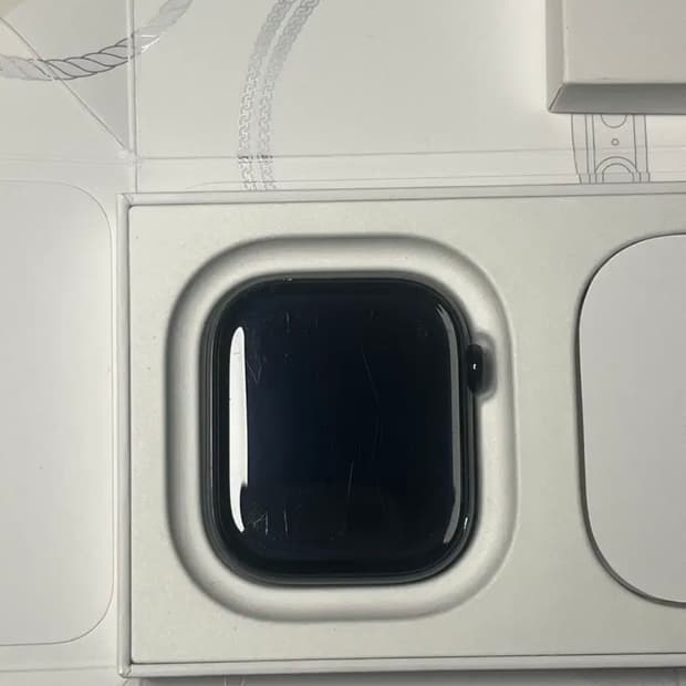 애플워치10 46mm 제트블랙 GPS