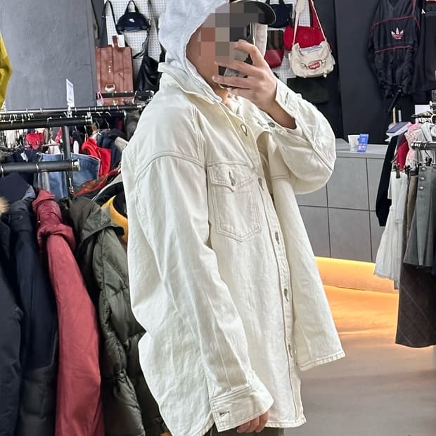 🔥 Juun.J 준지 18년도 후드 데님자켓 🔥