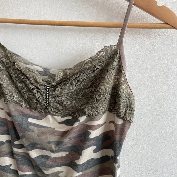 Ryu Ryu camo sleeveless