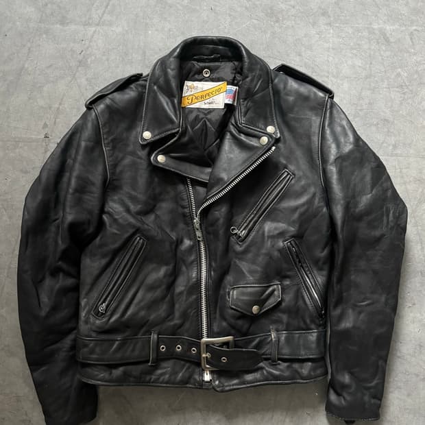 Schott NYC 쇼트 퍼펙토 618 라이더 자켓