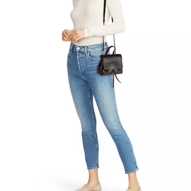 만수르가브리엘 레이디백 미니 숄더백 크로스백 토트백 카카오 송아지가죽