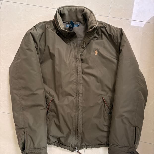 폴로 폴리쉐 점퍼 카키