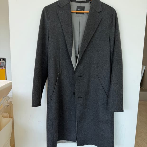 띠어리 캐시미어 코트