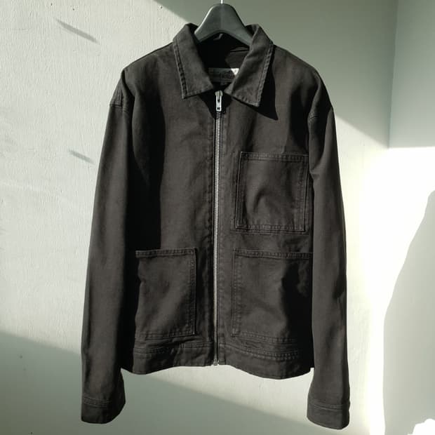 STUSSY denim work jacket