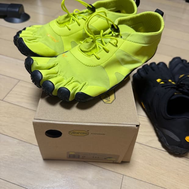 [42] 비브람 파이브핑거스 브이알파 v alpha 라임그린