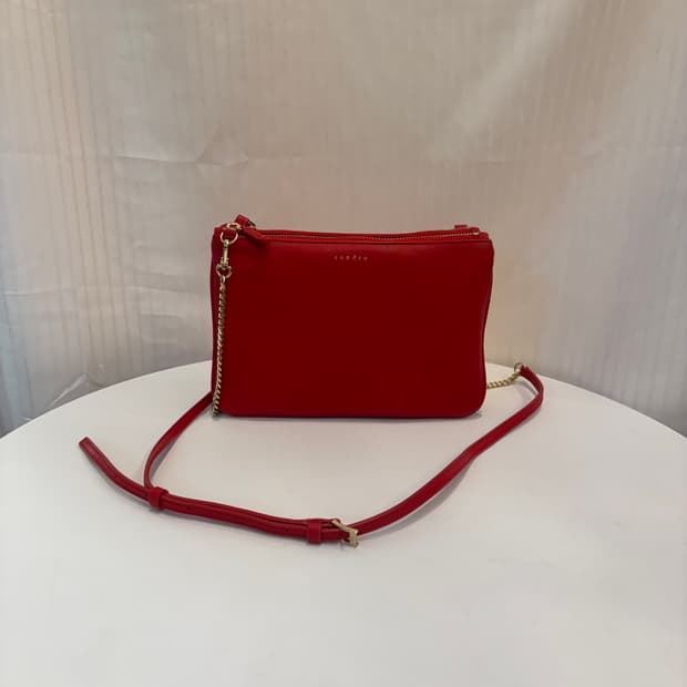 정품 산드로 체인 크로스백