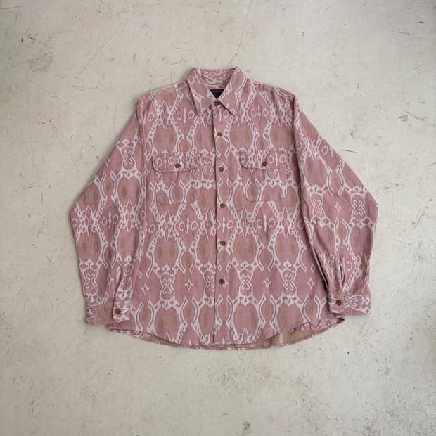 90s PIKO 피코 웨스턴 빈티지 셔츠 M