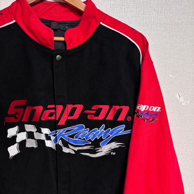 빈티지 스냅온(SNAP-ON) 레이싱 자켓 L