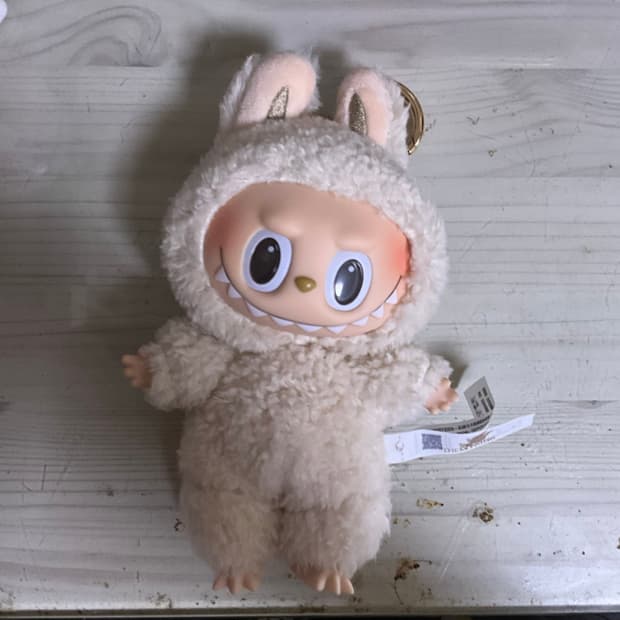 팝마트 라부부 테이스티 마카롱 두유 인형 키링 판매 양도