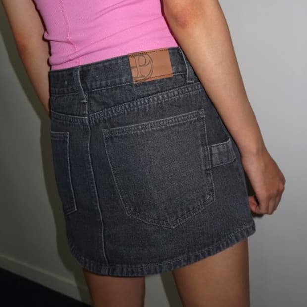 플리즈프로젝트 REWORK MINI SKIRT 미니스커트 M