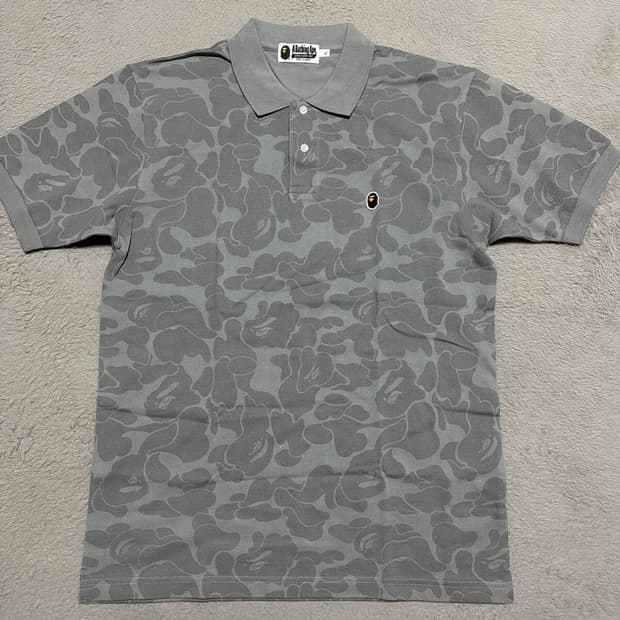 Bape camo 원포인트 폴로셔츠 XL
