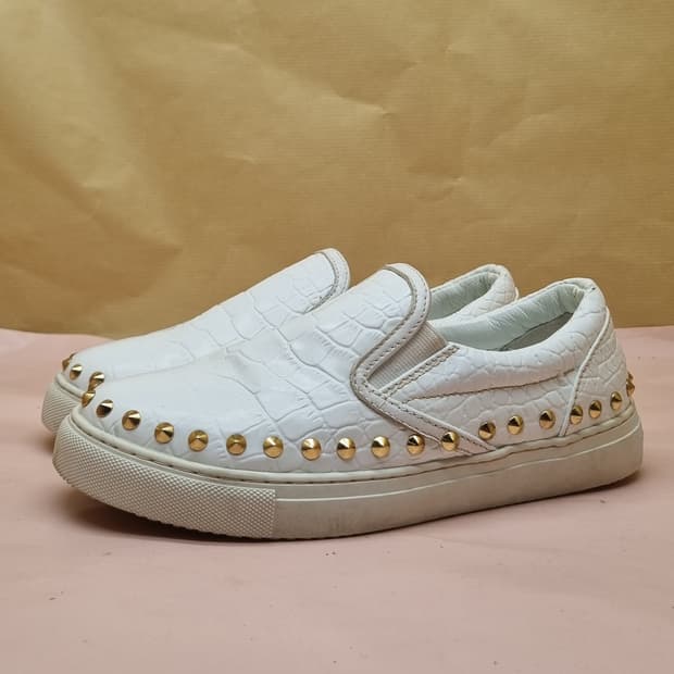 슈콤마보니 스터드 여성 슬립온 220