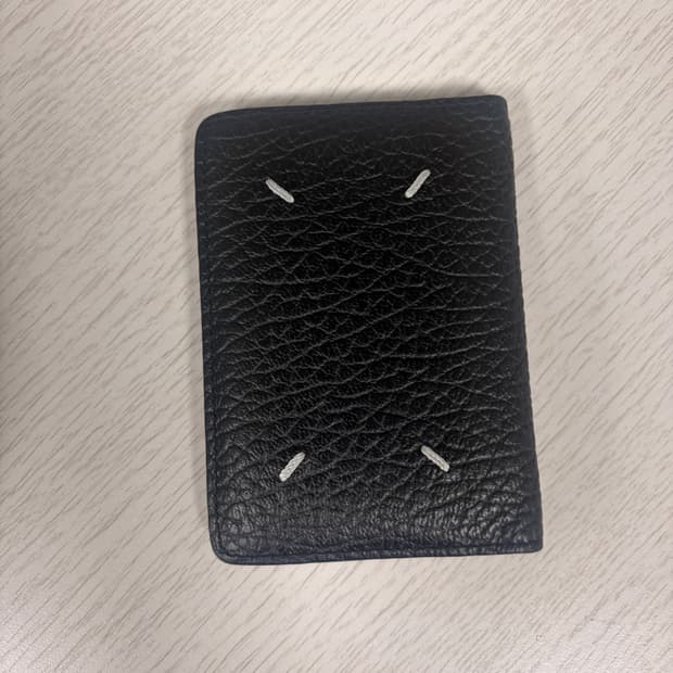 메종 마르지엘라 보빈 레더 카드 지갑