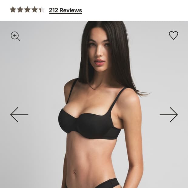 스킴스 BALCONETTE PUSH-UP BRA