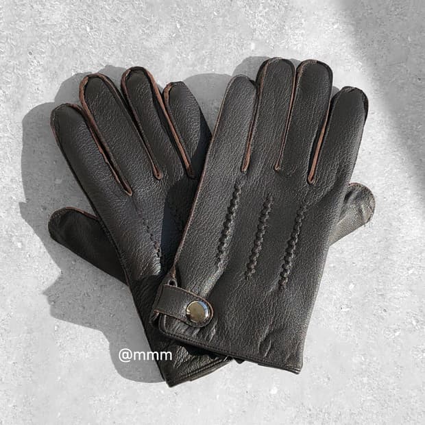 [Premium] 남자 사슴가죽 장갑