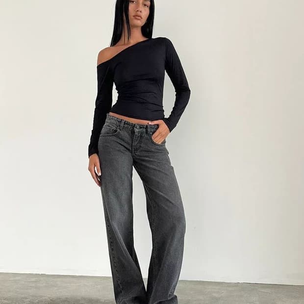 Motelrocks lowrise parallel jean