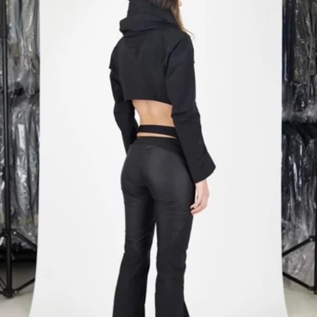 Hyeinseo FW20 Low rise pants 블랙 0사이즈