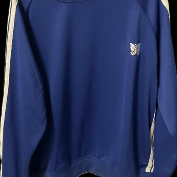 니들스 맨투맨 블루 s