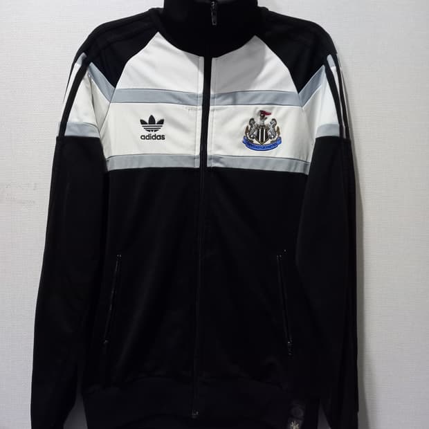 아디다스 뉴캐슬 유나이티드 블랙 트랙탑 저지 져지집업 90/S