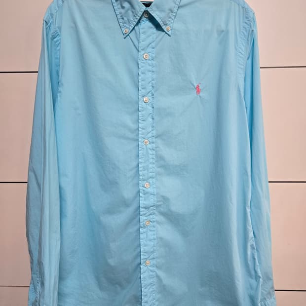 폴로 랄프로렌 정품 남성 민트 셔츠