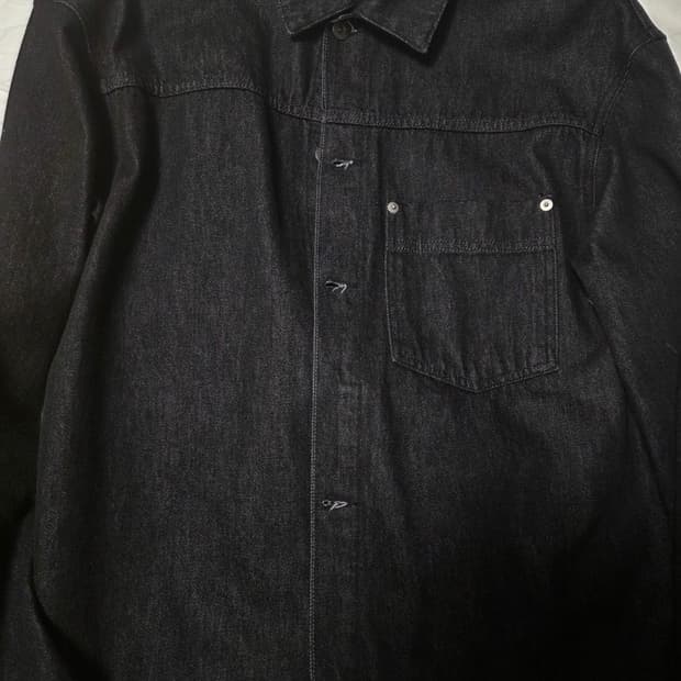 러프사이드 드레이프 데님자켓 2사이즈