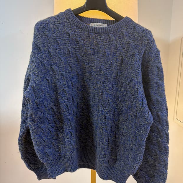 Yves Saint Laurent 입생로랑 케이블 니트 빈티지