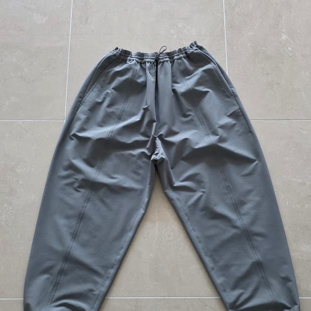 COS 그레이 벌룬 와이드 팬츠 XL