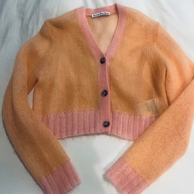 Acne Studio 아크네 스튜디오 모헤어 가디건