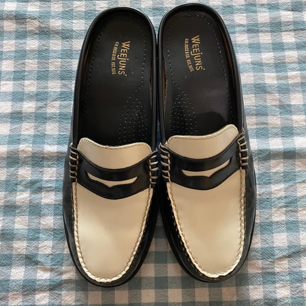 GH BASS weejuns 슬라이드 로퍼 230mm