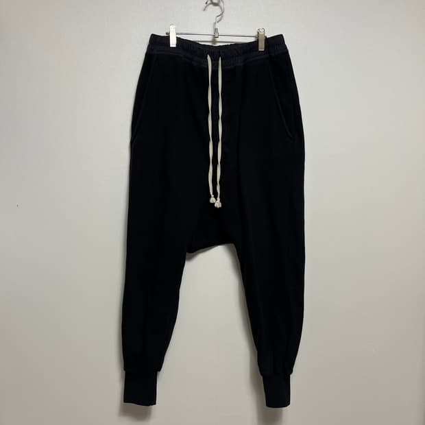 릭오웬스 Rick Owens 배기 조거팬츠 블랙 s