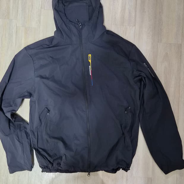 XXL 살로몬 모디세이 윈드쉘 자켓 블랙