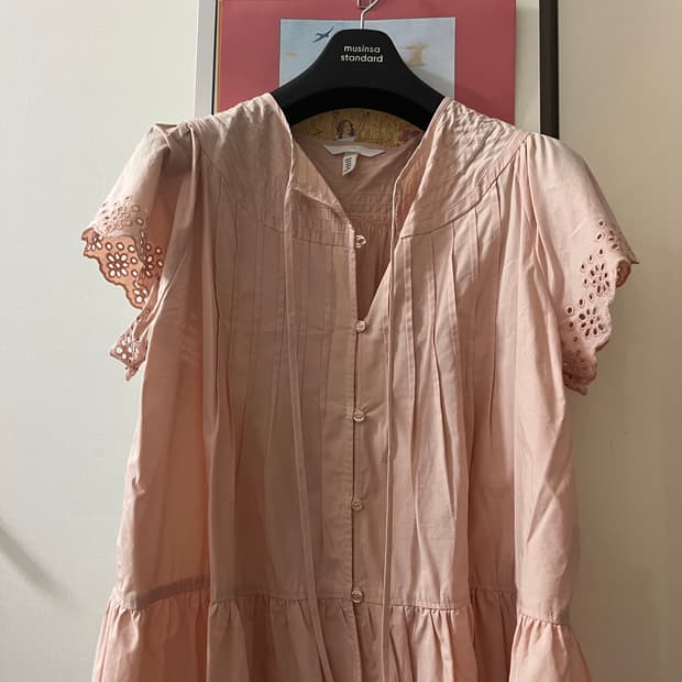 H&M 모리걸 블라우스