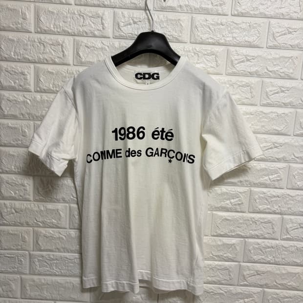 CDG 꼼데가르송 1986 반팔 티셔츠 S