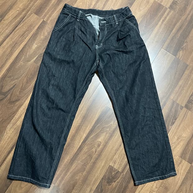 흑청 데님팬츠 팔아요