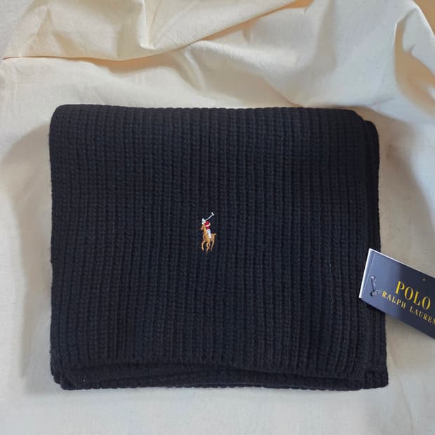 [새상품] 폴로 랄프로렌 니트 울 머플러