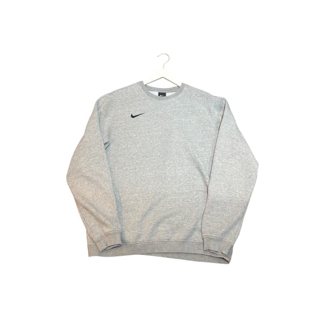 나이키 그레이 기모 맨투맨 XL