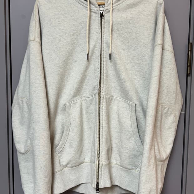 러프사이드 후드 집업 깔끔