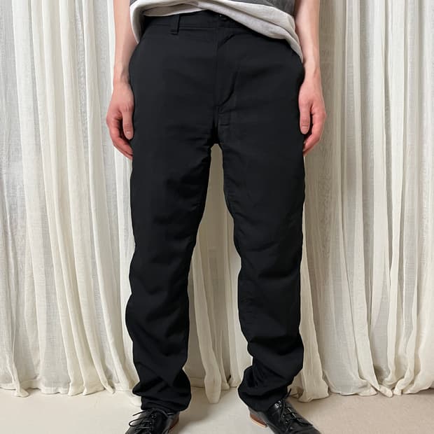 꼼데가르송 옴므 셔링 울 팬츠 comme des garcons homme