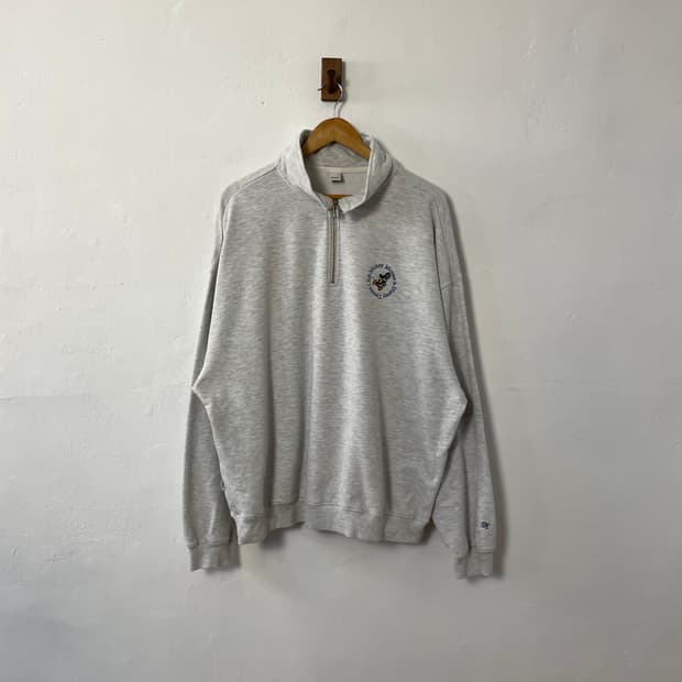 던스트 반집업 맨투맨 